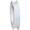 Präsent Nastro arricciacapelli, Raso, Bianco, 15 mm Width, 20 m Length