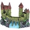 Supa Castello e Ponte Acquario Ornamento | Dettaglio Realistico | Circa 6,5 cm (L) x 16,5 cm (W) x 13 cm (H).