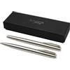 Luxe Set con penna a sfera e penna roller in acciaio inossidabile riciclato Didimis personalizzate o neutre