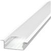 Profilo Incasso per Doppia Striscia LED 1m e 2m - BIANCO Variante Lunghezza Profilo 1 metro