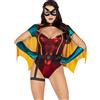 Leg Avenue Costume di Halloween da donna, 5 pezzi, con mantello e guanti