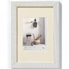walther design cornice di design bianco polare 20 x 30 cm con passe-partout, Home Cornice in legno HO030V
