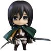 GOOD SMILE COMPANY Attack on Titan Nendoroid Action Figure Mikasa Ackerman: Survey Corps GOOD SMILE