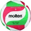 Molten - V5M2000-L, Pallone da pallavolo, colore: Bianco/Verde/Rosso