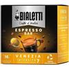 256 Capsule Alluminio Bialetti Mokespresso I Caffe' D'Italia Napoli