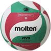Molten V5M5000, Pallone Da Pallavolo, Colore: Bianco/Verde/Rosso