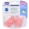 Chicco Physioforma Light Succhietto Rosa 16-36 Mesi 1 pz Succhietti