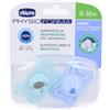 Chicco Physioforma Light Succhietto Azzurro 6-16 Mesi 1 pz Succhietti