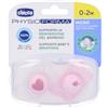 Chicco (Artsana SpA) Chicco Physioforma Micro Succhietto Rosa 0-2 Mesi 1 pz Succhietti