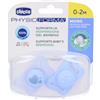 Chicco Physioforma Micro Succhietto Azzurro 0-2 Mesi 1 pz Succhietti