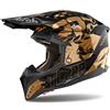 Airoh Casco Moto Cross Enduro Airoh AVIATOR 3 LEGEND Chromo Lucido
