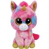 TY - Peluche - Beanie Boos - Unicorno - Fantasia - Multicolore - Arcobaleno - Peluche con corno e zampine dorato - Il peluche con gli occhi grandi scintillanti - 42 Cm - 36819