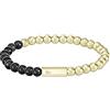 Lacoste Braccialetto di perline da uomo Collezione SCOTTIE, Onyx