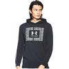 Under Armour Sportstyle Cotton Felpa, Uomo, Nero, SM