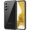 JETech Cover per Samsung Galaxy S22+ / S22 Plus 5G 6,6 Pollici, Anti Ingiallimento Protezione Custodia con Antiurto, Anti-Graffio e Retro Rigida in PC (Nero)