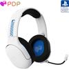 PDP AIRLITE PRO WIRELESS Headset WHITE With Noise Cancelling Microphone For SONY PLAYSTATION PS5 - PS4, Officially Licensed