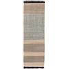 NANIMARQUINA tappeto TRES STRIPES 80x240 cm - TRES-STRIPES-80x240-BLACK
