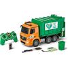 Carson 500907672 1:20 MB Arocs Camion della Spazzatura 100% RTR - Pronto per la Guida, Auto Giocattolo Telecomandato, per Bambini dagli 8 Anni