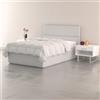 Italian Bed Linen PIUMINO INVERNALE ALASKA, Bianco, Piazza e mezza 200x200cm