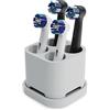 Base Supporto Porta Testine per Spazzolino Spazzolino Elettrico- con 4  Custodie Antipolvere per Testine Oral-B (B) : : Casa e cucina