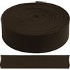 Aerzetix - C67767 - Nastro/Banda Elastica Piatta Intrecciato 3 Metri - Larghezza 20mm - Colore Marrone