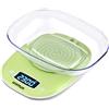 G3 Ferrari G20066 Wendy Bilancia da Cucina, Ciotola 0,8L, Display alta luminosità, Sensore ad alta sensibilità, 1 gr/5 Kg, Verde