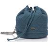 acalmar, Borsa a sacchetto Donna, Denim grezzo