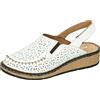 Manitu Slings da Donna, Mocassino, Bianco, 41 EU