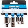 Silverline 793755 Pezzi di collegamento 4 pezzi