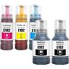 LAIPENG 102 Multipack Compatibile con Epson 102 Flaconi di Inchiostro per Ecotank ET-2750 ET-2751 ET-2756 ET-2850 ET-2856 ET-3750 ET-3850 ET-4750 ET-4850 ET-4856 ET-15000 (BK*2/C/M/Y)