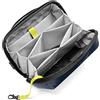 tomtoc Custodia per cavi, borsa da viaggio organizer per accessori tecnici elettronici adattatore MacBook, mouse, cavo, hub, power bank, chiavetta USB, alimentatore, caricabatterie, disco rigido