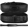 BEAST RAGE Cintura per sollevamento pesi per uomini e donne, cintura da palestra in pelle per sollevamento pesi, supporto lombare imbottito da 10,2 cm, 10 fori regolabili, ideale per powerlifting,