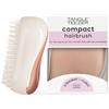Tangle Teezer Compact Styler Detangler Hairbrush - Spazzola capelli per bagnati e asciutti - Spazzola districante per tutti i tipi di capelli - Da viaggio con coperchio protettivo - Avorio Oro Rosa