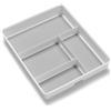 madesmart 15222 - Organizer per gadget Basic Collection, 4 scomparti, multiuso, fodera antiscivolo, facile da pulire, resistente, senza BPA