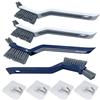 WYAN Spazzola multifunzionale della cucitura del pavimento-4pcs Clip capelli finestra pulizia pennello