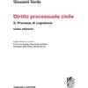Zanichelli Diritto processuale civile. Processo di cognizione (Vol. 2)