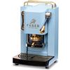 FABER COFFEE MACHINES | Modello Pro Mini Deluxe | Macchina caffe a cialde ese 44mm | | Pressacialda in ottone regolabile (TURQUOISE)