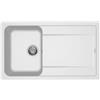 LAVELLO DA INCASSO ELLECI 1 VASCA CON GOCCIOLATOIO MODELLO LIFE 400