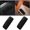 JNNJ Universale Cuscino per Bracciolo Auto, Universale Driver Side Console per Ginocchio Cuscino Pad, Dispositivo di Protezione Universale per Tutte le Auto, Interno Auto Accessori(Nero)