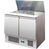 FORCAR Saladette refrigerata - N. 2 porte - cm 90 x 70 x 85 h