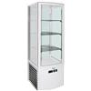 FORCAR Armadio frigorifero - 4 lati espositivi - Capacità lt 235 - cm 47.3 x 40.5 x 164.2h