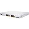 Cisco CBS350-24FP-4G-EU switch di rete Gestito L2/L3 Gigabit Ethernet (10/100/1000) Argento [CBS350-24FP-4G-EU]