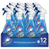 Vetril - Detergente Spray Vetri e Superfici con Ammoniaca, Azione Sgrassante e Brillantezza Senza Aloni, 650 ml x 12 pezzi