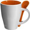 Tazza con cucchiaino colorata Eduardo 300 ml personalizzate o neutre