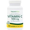 NATURES PLUS Vitamina C 1000 mg - integratore di vitamina C con rosa canina 90 tavolette