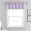 Lush Decor Gigi - Tenda mantovana per finestra, 35,5 x 177,8 cm, lilla