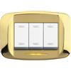 Ave Spa Placca Pressofusione Illuminabile Ottone 3 Mod. Banquise Ave 45PB93OT