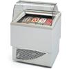 TECFRIGO Vetrina gelateria - N. 6 o 8 vaschette - cm 86 x 78 x 123h