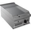 D.L. SERVICE Fry top a gas - Piastra liscia - cm 40 x 70 x 27 h