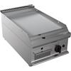 D.L. SERVICE Fry top a gas - Piastra rigata - cm 40 x 70 x 27 h